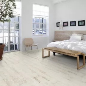 Паркетная доска Дуб Shoreline White 3S Karelia