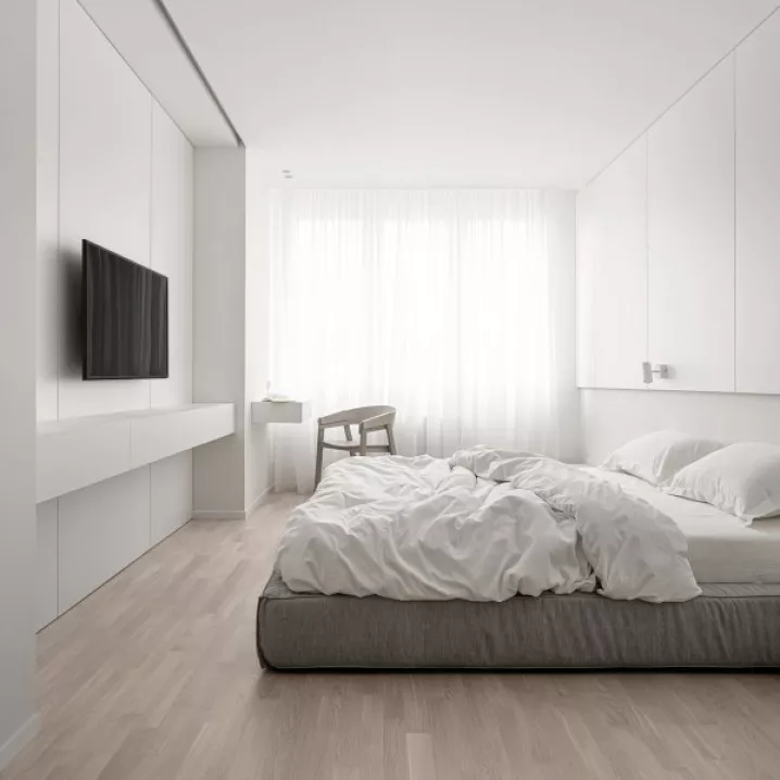 Паркетная доска Дуб Soft White Matt 3s Karelia - в Днепре Паркетная доска Дуб Soft White Matt 3s Karelia - в Днепре