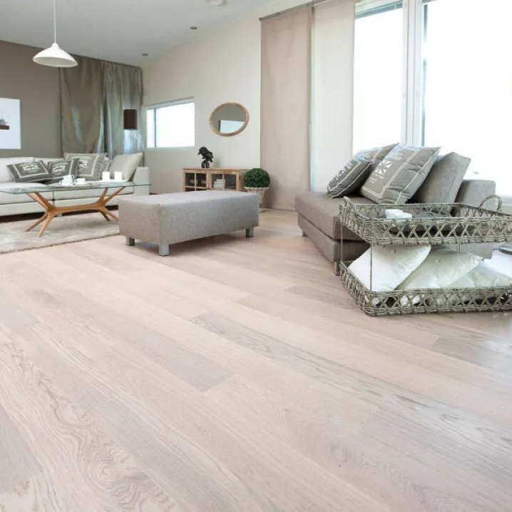 Паркетна дошка Дуб SELECT фарбований NEW MARBLE MATT 3S Upofloor - у Дніпрі