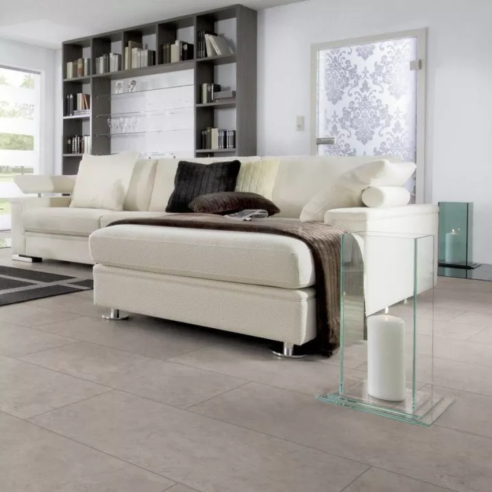 Кварц-виниловая плитка DB00135 Vision Concrete Chill Клеевой 400 Stone Wineo Vinil - в Днепре
