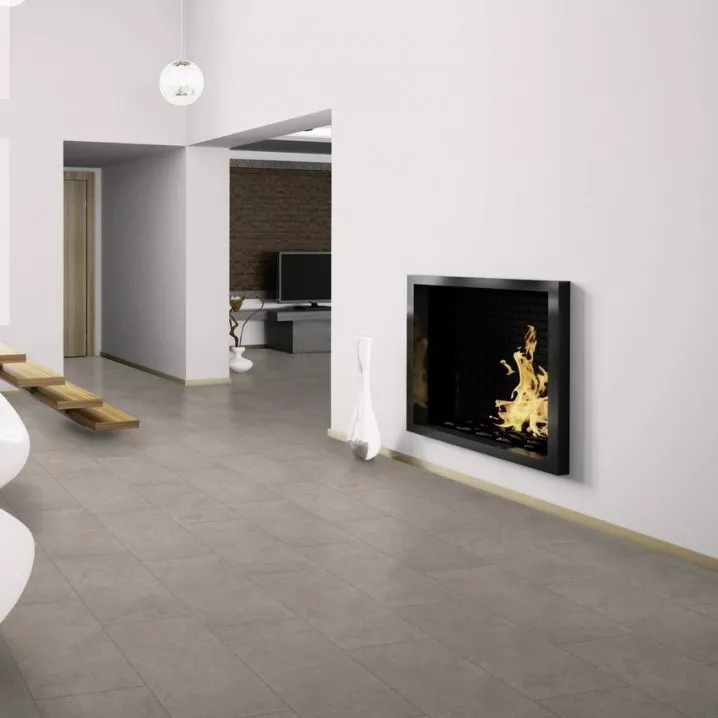 Кварц-виниловая плитка DB00135 Vision Concrete Chill Клеевой 400 Stone Wineo Vinil - в Днепре