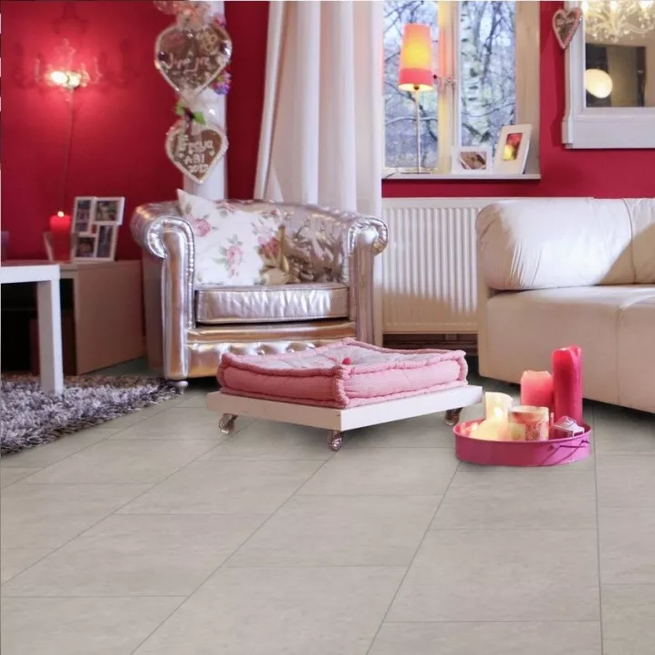 Кварц-виниловая плитка DB00135 Vision Concrete Chill Клеевой 400 Stone Wineo Vinil - в Днепре