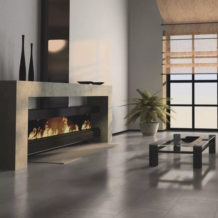 Кварц-виниловая плитка MLD00135 Vision Concrete Chill Замок 400 Multi-Layer Stone Wineo Vinil - в Днепре