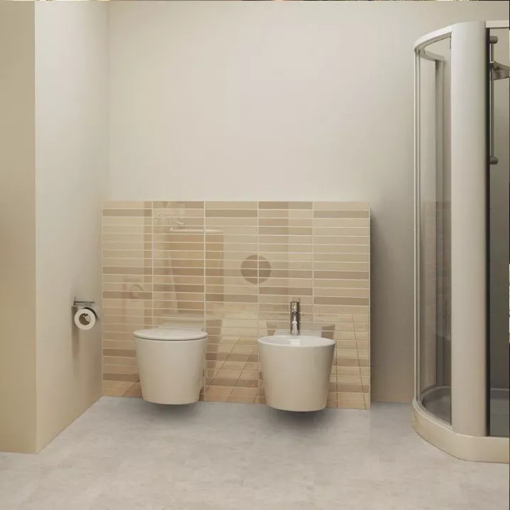 Кварц-виниловая плитка MLD00139 Patience Concrete Pure Замок 400 Multi-Layer Stone Wineo Vinil - в Днепре