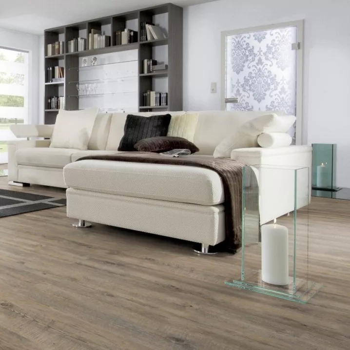 Кварц-виниловая плитка DB00110 Embrace Oak Grey Клеевой 400 Wood Wineo Vinil - в Днепре