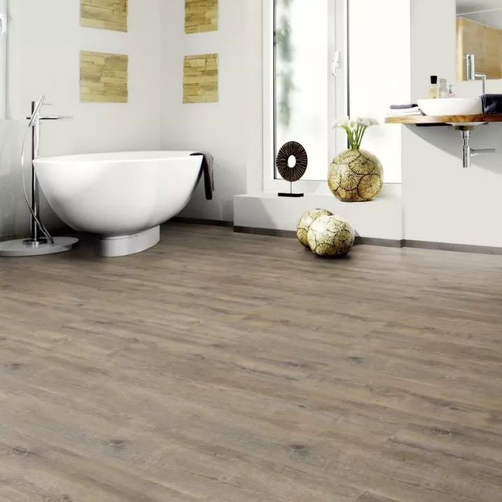 Кварц-виниловая плитка DB00110 Embrace Oak Grey Клеевой 400 Wood Wineo Vinil - в Днепре
