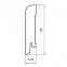 Плинтус деревянный D020046 Oak 70мм Pedross - в Днепре