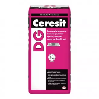 Цена Самовыравнивающаяся смесь DG 25кг Ceresit