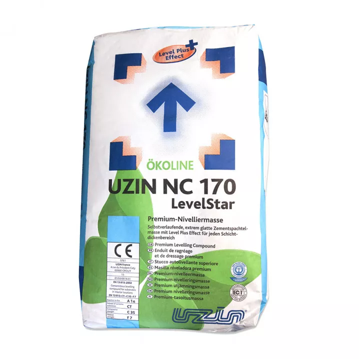 Нивелир-масса Nc 170 Levelstar 25кг 1266 Uzin - в Днепре