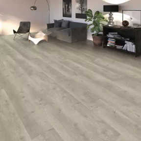 Ламинат 541578 Дуб Бергамо Ceребристо-Cерый Tritty 200 Aqua Gran Via 4V Haro