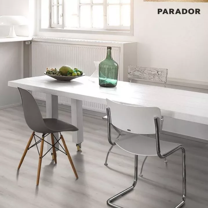 Ламинат 1593847 Дуб Аскада Белый Вибеленный 1Х Basic 600 V4 Parador - в Днепре