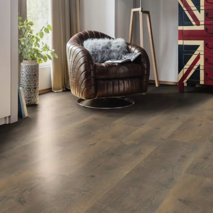 Ламинат 538749 Oak Bergamo Antique Smoked Tritty 100 Campus 4V Haro - в Днепре